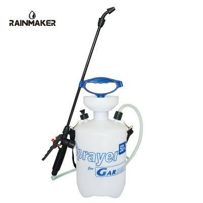 Rainmaker Large Capacity 5L Garden Pest Control Shoulder Pressure Sprayer