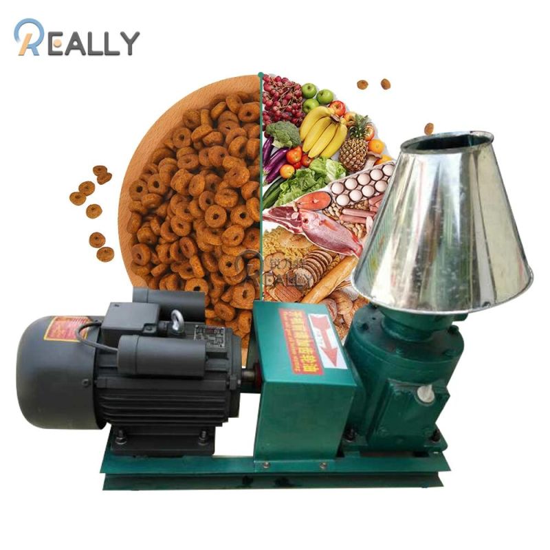 Poultry Feed Processing Machines Chicken Fish Animal Feed Making Pellet Machine Pet Food Extruder Pelletizer Machine for Animal Feeds
