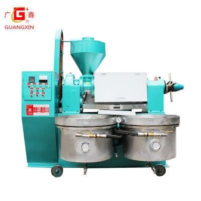 Sesame Copra Hot Cold Oil Press Guangxin Yzyx120wz with Vacuum Filter