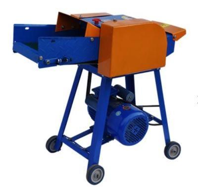 Manufacturer Direct Selling Portable Grinding Type Chaff Slicer Machinery for Grass Cutting