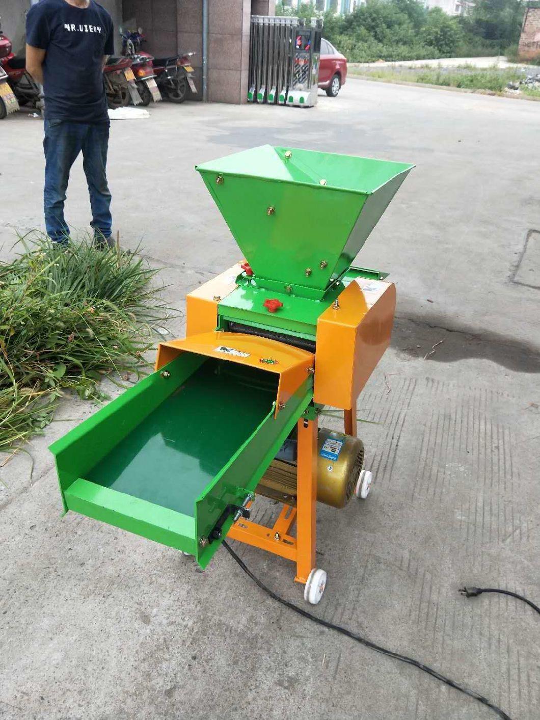 Dual Purpose Fodder Chopper Cutter Feed Processing Machine Small Animal Grass Chaff