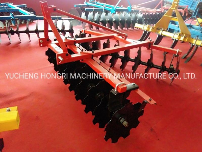 Hongri Agricultural Machinery Tiller Light-Duty Disc Harrow for Tractor