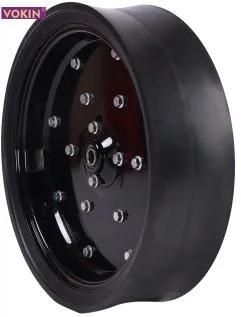 Soybean Seeder Wheel 4.5" X 16" (V400 X 110 mm) and Rubber Wheel