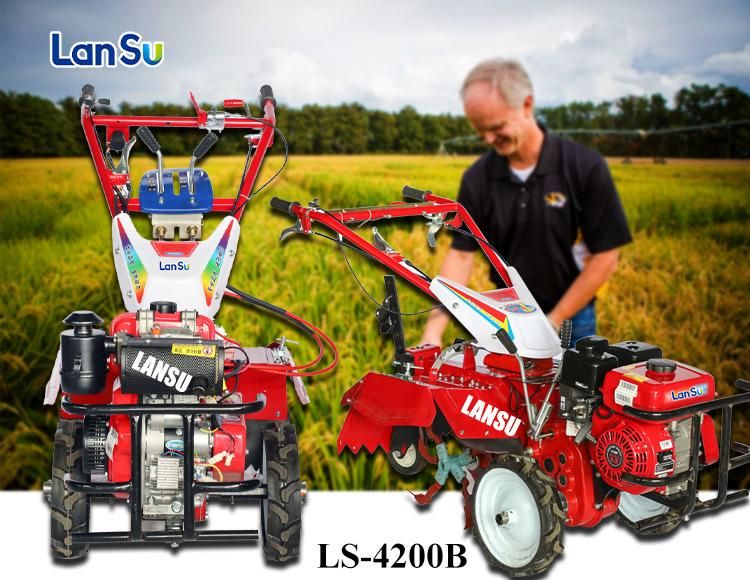Mini Tiller/Power Tiller/Small Agricultural Cultivator Power Tiller Weeder
