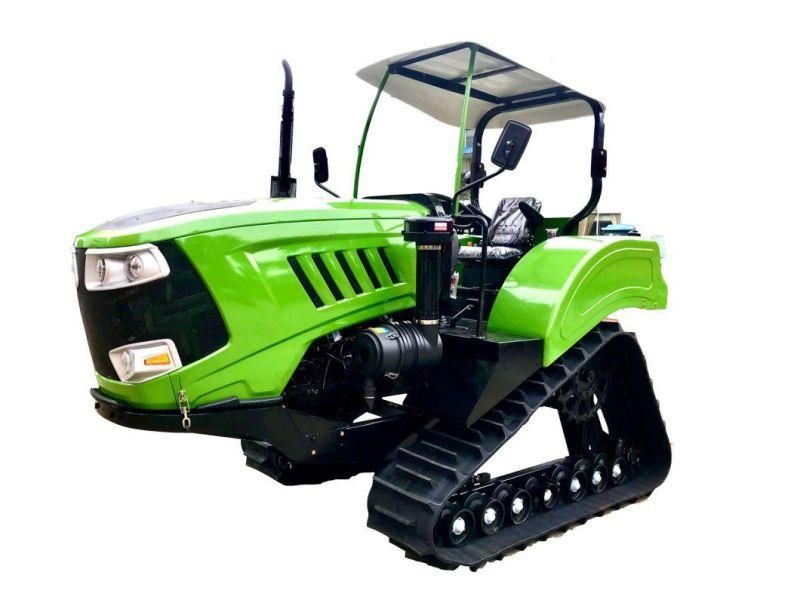 Mini Farm Crawler Tractor for Rice Paddy Filed and Dry Land
