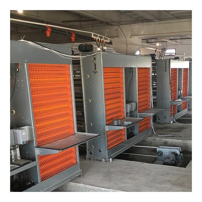 Poultry Farming Equipment a Type Layer Chicken Cage with Automatic System