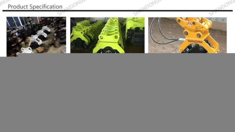 Excavator Hydraulic Vibrating Plate Compactor/Vibratory Compactor