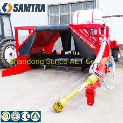 Samtra Best Selling Green Tractor Towable Organic Fertilizer Compost Turners
