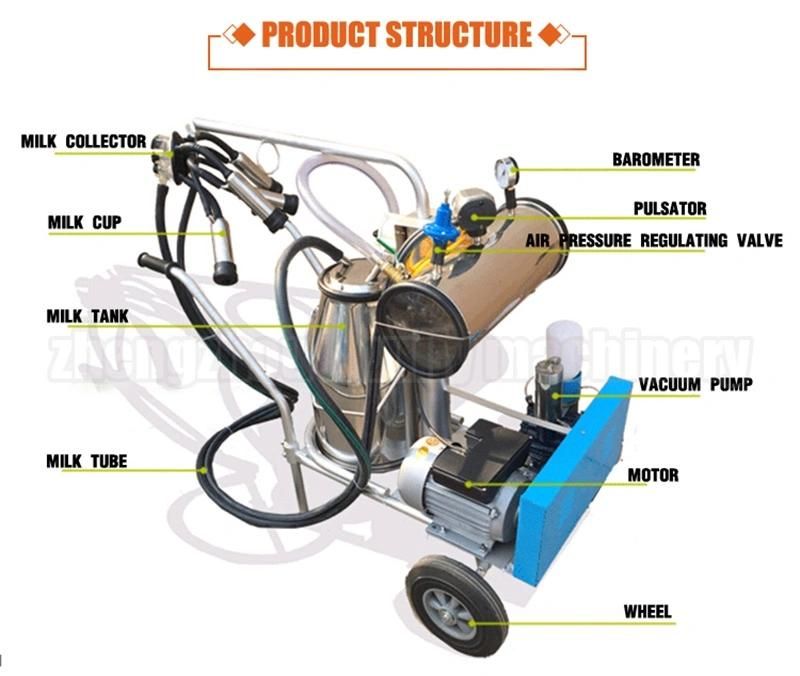 Hand Milking Machine Cattle Milking Machine Human Cow Milking Machine