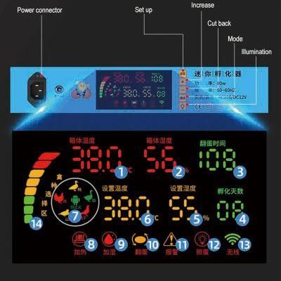China Supply Digital Temperature Humidity Incubator Controller