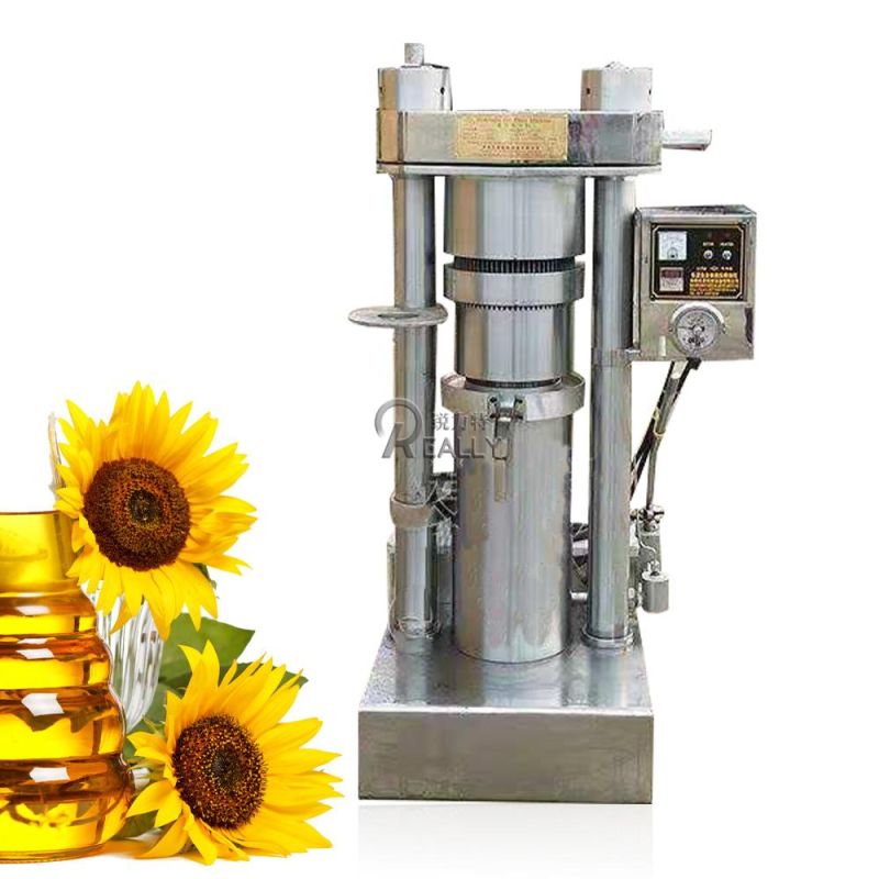 Business Equipment Nuts Seeds Oil Pressing Making Machine Automatic Hydraulic Cold Oil Extractor Sunflower Seeds Coconut Oil Expeller Extraction