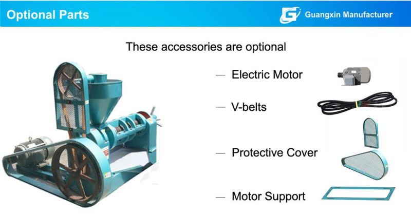 300kg Per Hour Yzyx130 Cotton Seeds Screw Oil Mill Machine
