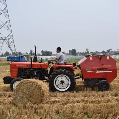 Wholesale Custom Logo Newly Design Small Walking Tractor Mounted Green Red Color Mini Round Hay Baler