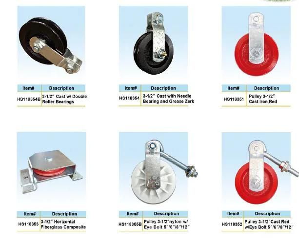 Hanging Stainless Steel Pulley 2 1/2"