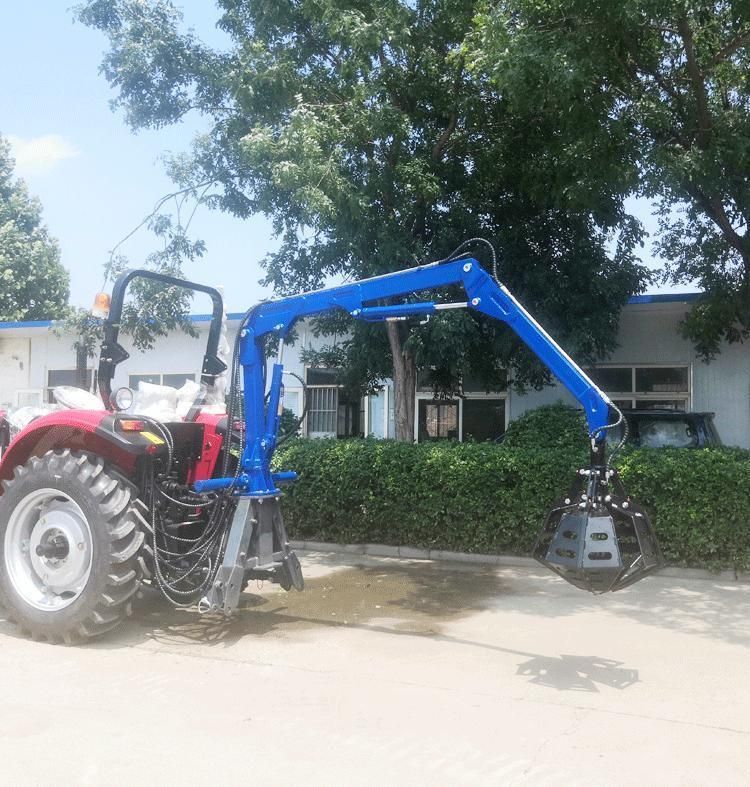 Agricultural Tractor Palm Oil Fruit Loading Harvester Machine