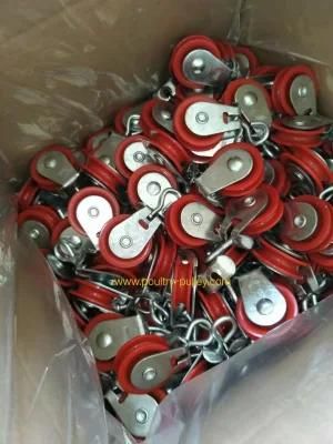 Hanging Stainless Steel Pulley 2 1/2&quot;