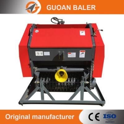 High Quality Landtop Mini Agronic Walking Tractor Round Bale Baling Hay Wheat Straw Baler Machine