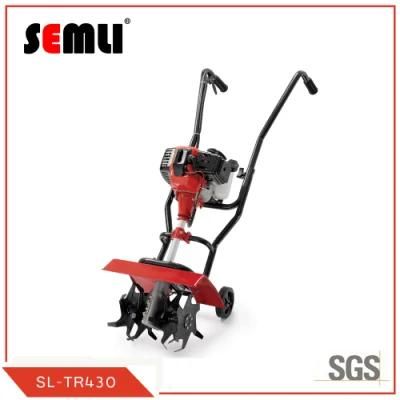 Tilling Gasoline Power Weeder Plough Mini Making Rotary Tiller with Seeder