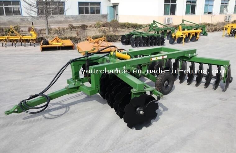 1bz Series 1.8-5.3m Width 16-48 Discs Hydraulic Trailed Offset Heavy Duty Disc Harrow for 65-200HP Tractor