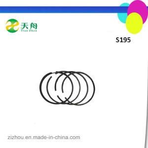 China Supplier Engine Parts S195 Spare Parts Diesel Piston Rings