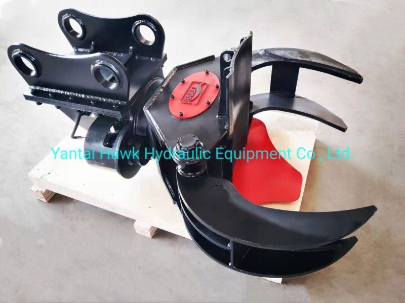 Excavator Accessories Cutting Machine Wood Splitter Hydraulic Cone Log Splitter