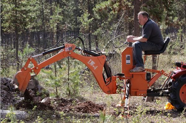 Tractor Rear Support Mini Towable Backhoe for Sale