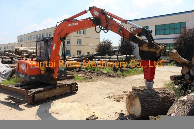 Screw Cone Log Splitter / Log Splitter Attached on Excavator