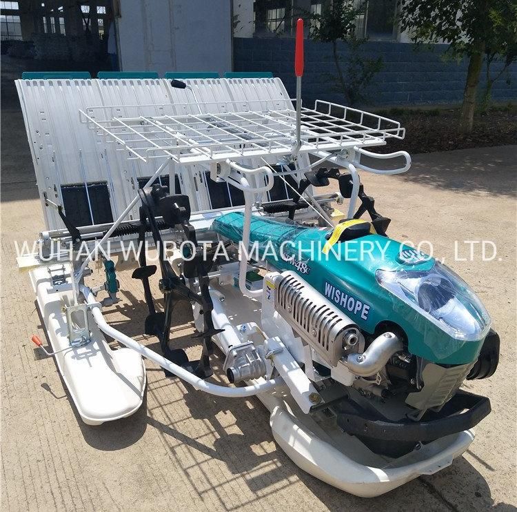 High Working Efficiency Agirucltural Equipment Walking Behind 6 Row Rice Transplanter