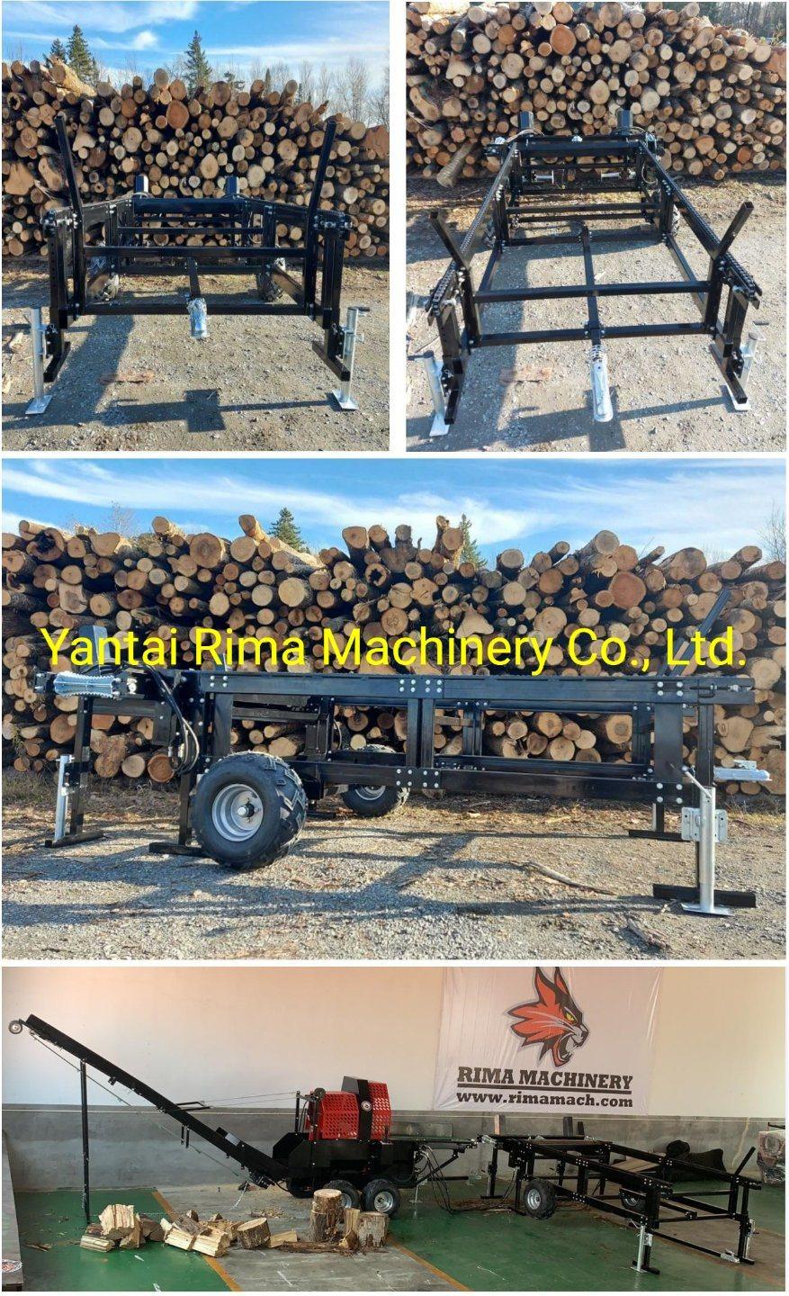 30ton Splitting Force Automatic Remote Firewood Processor/Splitter