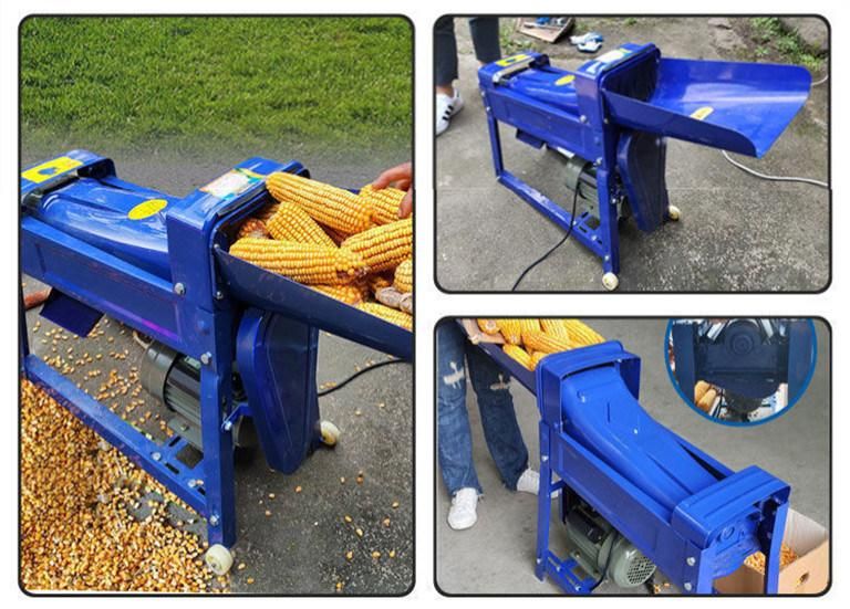 5ty-46-86 Household Agticultural Machinery Home Use Corn Sheller Automatic Electric Motor Maize Thresher