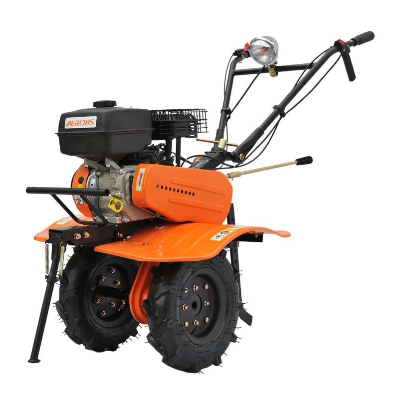 Aerobs Bsg800A-2 7HP 4 Stroke Air-Cool Electric Start Gasoline Power Tiller