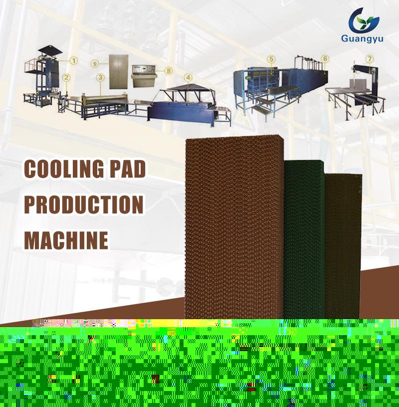 Manufacturers Direct Selling Machine Cooling Pad Production Line