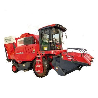 Four Rows Latest Corn Harvester with Big Grain Tank