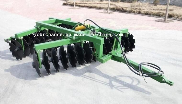 Tractor Accessories 1bz-2.2 2.2m Width 20 Discs Trailed Hydraulic Heavy Duty Disc Harrow for 75-100HP Tractor