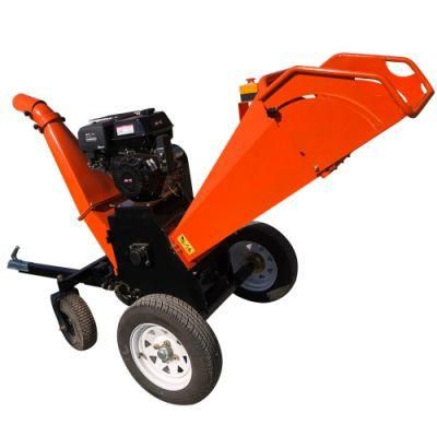 High Efficiency High End Diesel Engine Powerful Functional Long Log Wood Chipper Automat Wooden