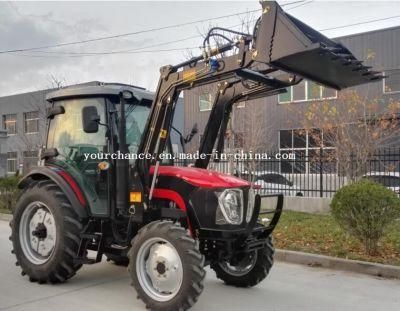 Useful Farm Implement Tz08d 55-75HP Tractor Mounted Front End Loader with 4 in 1 Bucket for Various Farming Work