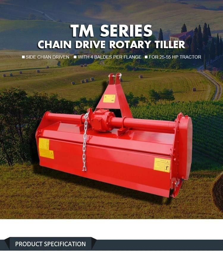 Top Quality Rotary Tiller for Japanese Compact Tractor
