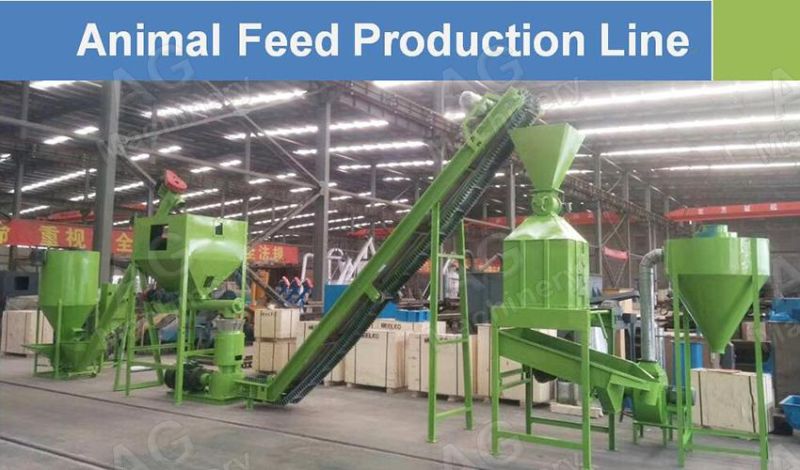 Poultry Food Machine Animal Feed Pellet Machine for Chicken, Pig, Sheep, Duck, Cattle