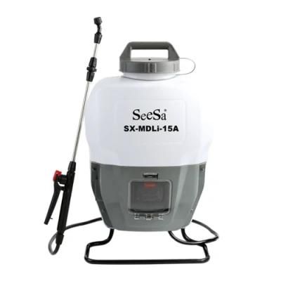 Seesa 15L Agriculture Garden Li-ion Cell Electric Operated Pump Pest Control Sprayer