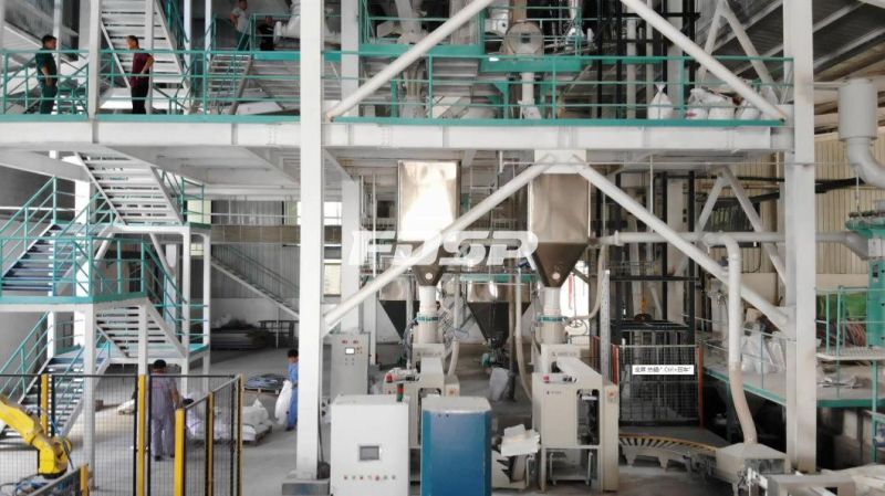 Construction Template Wood Pallets Processing Line Wood Pellet Production Line