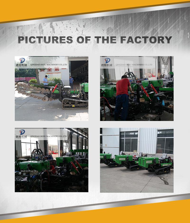 OEM Farm Tractor Mounted Chain Trencher Diesel Equipment for Sale