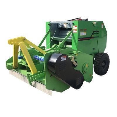 Full Automatic Mini Round Baler Wrapper for Sale Silage Crusher and Baler Machine