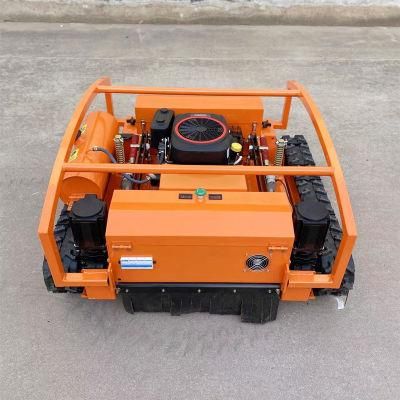 Agricultural Robotic Crawler Gasoline Remote Control Crawler Lawn Mower