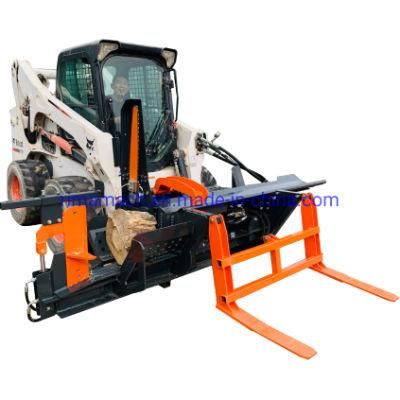 Rima Log Splitter Skid Steer Attachment Forestry Processor Machinery