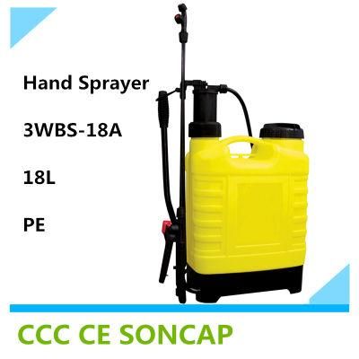 18L New Style Knapsack Agricultural Hand Sprayer (3WBS-18A)