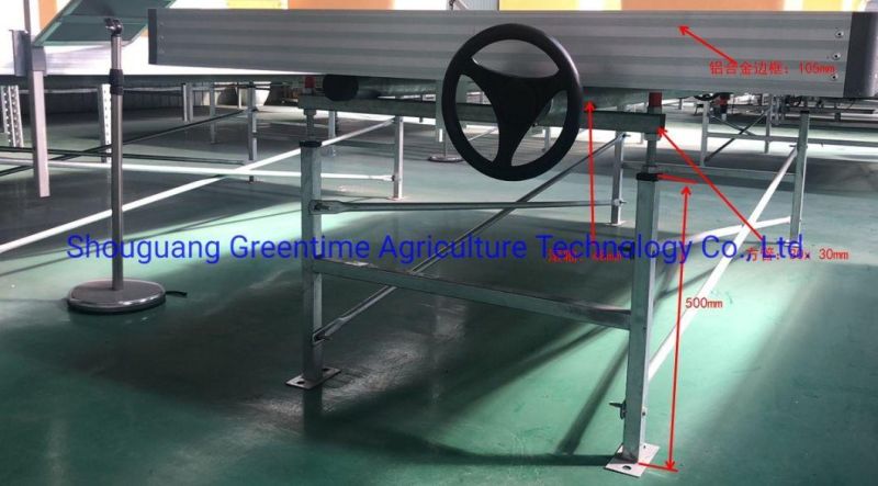 Warehouse Heavy Duty Mobile Pallet Rack with Floor Guided Track