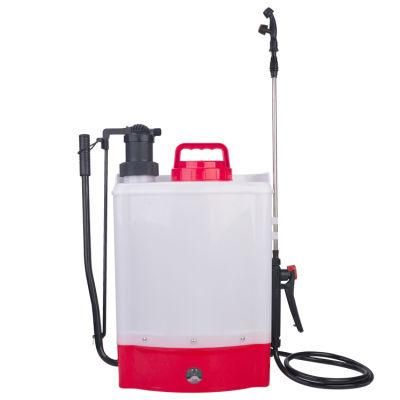 16L 4 Gallon Rechargeable Battery Fertilizer Backpack Sprayer