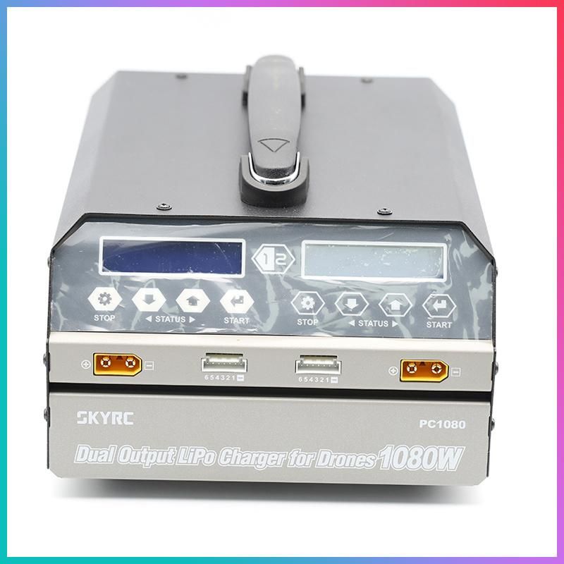 Skyrc PC1080 Dual Channel Charger 1080W 20A Lithium Battery Charger for Plant Protection Uav Drone