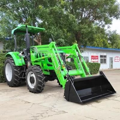 Hot Selling CE Certificate Tz Series Europe Quick Hitch Type Front End Loader with 4 in 1 Bucket for 15-210HP Wheel Tractor
