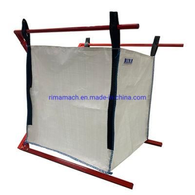 Metal Bulk/Tonne Bulk Bag Holder Frame with Solid Base